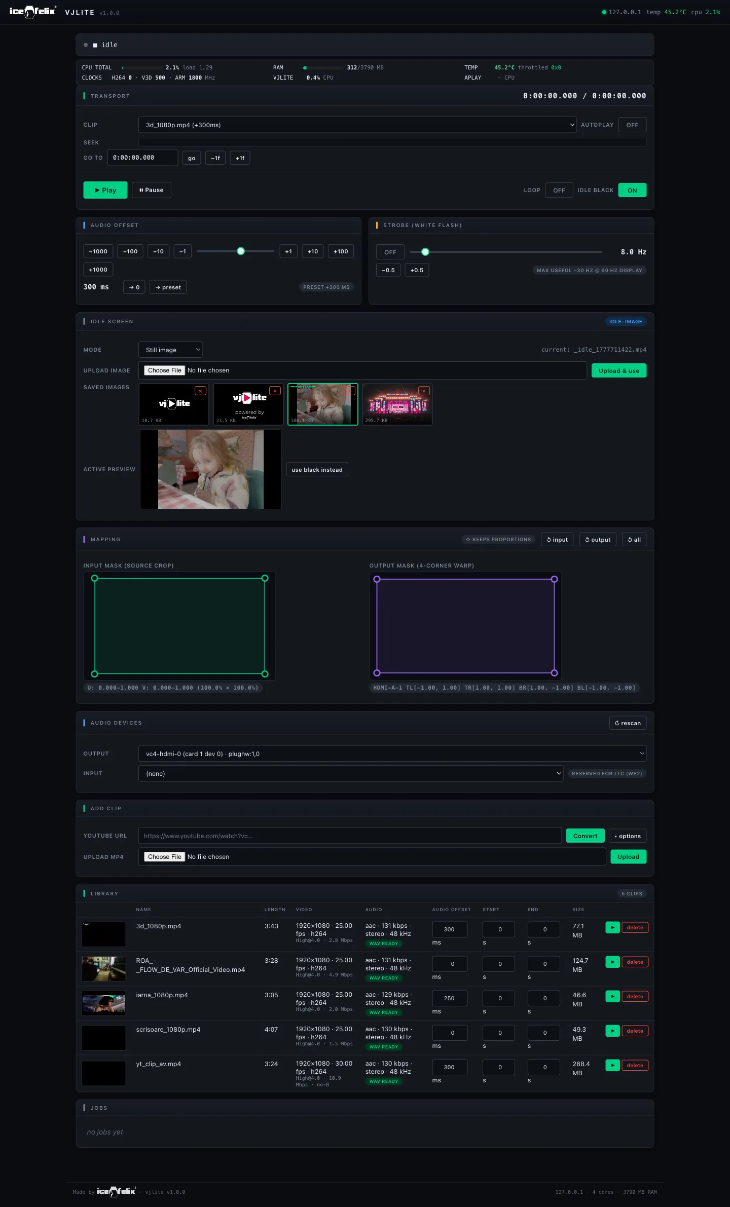 vjlite — screenshot